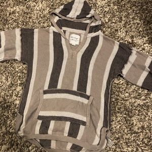 Vintage Havana poncho sweatshirt size small